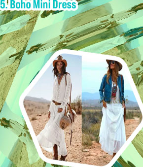 Boho western dress