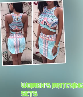 Green floral two piece set