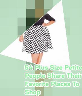Petite plus size clothing