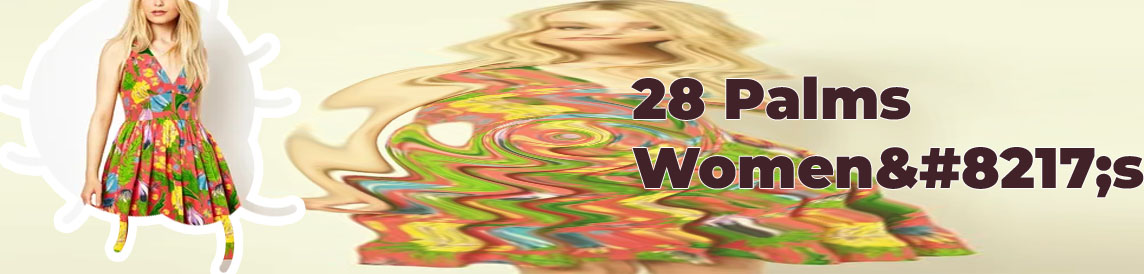Tropical print clothing for women