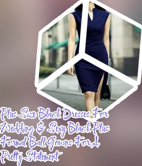 Women black formal dresses
