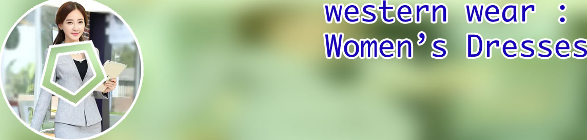 Women's western formal dresses